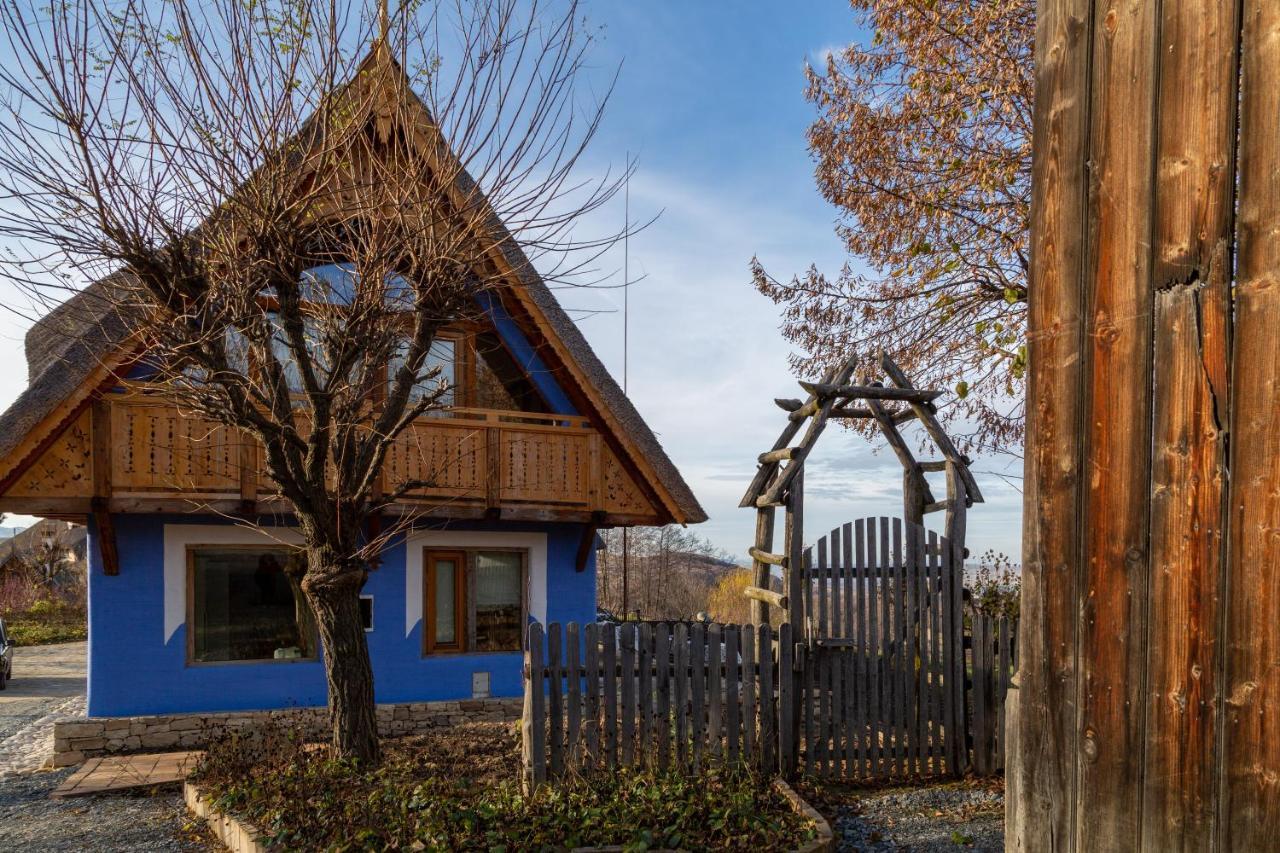 Casele Cu Stuf B&B Haus Ulrike Sălicea Exteriör bild